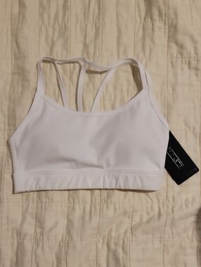 Alphalete Surface Tri Bra - White 
